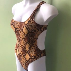 Apple Bottoms Brown Swimwear - Size Sp